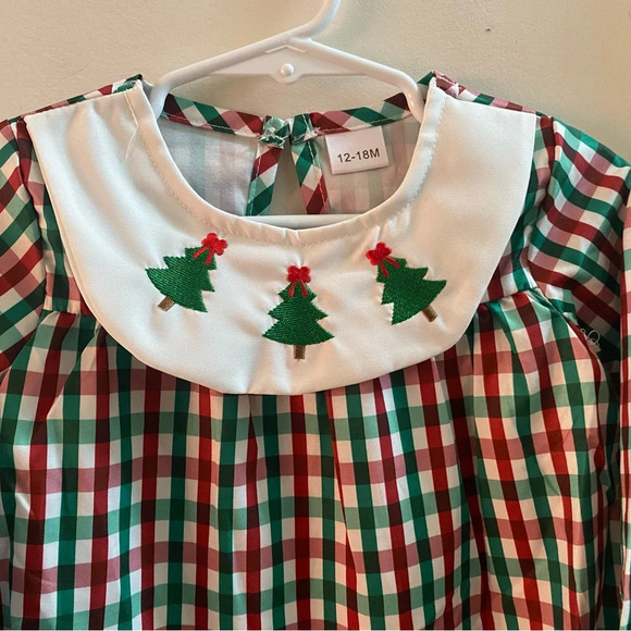 New Embroidered Christmas Dress - Picture 3 of 7